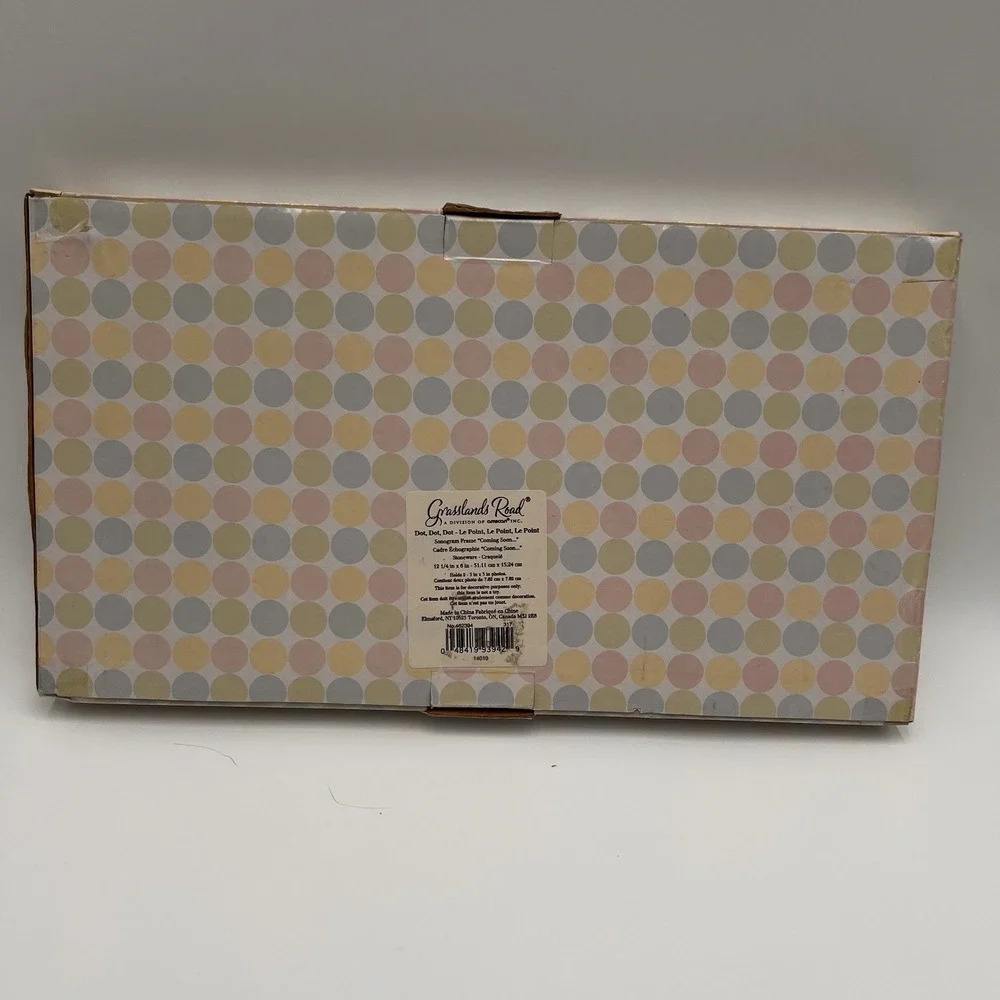 Grasslands Road Sonogram and newborn picture frame. Size 12‎ 1/4